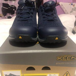 Keen Blue Sparta Work Boots Men's Size 12 Brand New in Box STEEL TOE ANTI SLIP